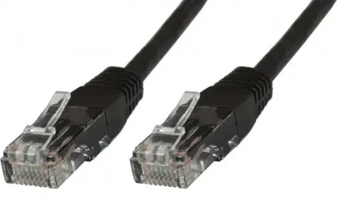 MicroConnect CAT5e U/UTP VALUEPACK 3m černá / PVC / 10ks