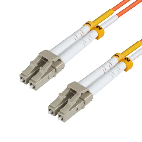 MicroConnect Optical Fibre Cable LC/LC Multimode duplex OM2 15m oranžová