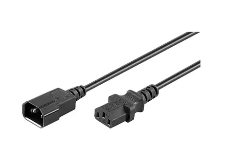 MicroConnect Prodlužovací kabel C14 - C13 10m černá