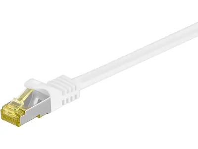MicroConnect CAT7 S/FTP Patch Cord 5m bílá / LSZH