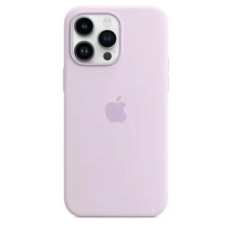 Apple silikonový kryt s MagSafe pro iPhone 14 Pro Max šeříkově modrá