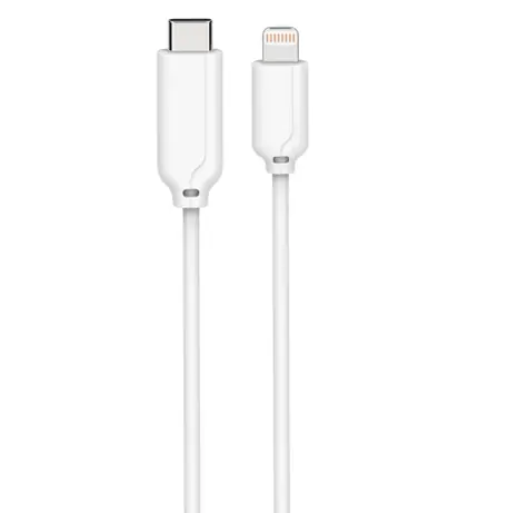 MicroConnect datový kabel USB-C - Lightning 2m bílá