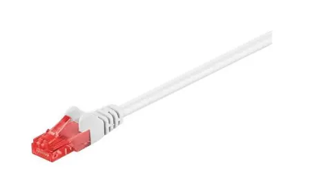 MicroConnect CAT6 U/UTP VALUEPACK 2m bílá / PVC / 10ks 