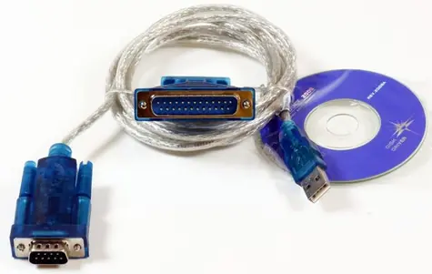 MicroConnect kabel USB2.0 A (M) - DB9 Sériový (M) 1,8m čirá