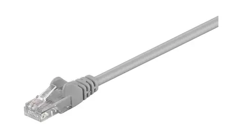 MicroConnect CAT5e U/UTP 15m šedá / PVC