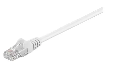 MicroConnect CAT5e U/UTP 20m bílá / PVC