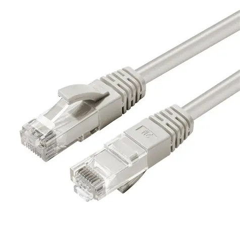 MicroConnect CAT6 U/UTP 15m šedá / LSZH