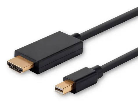 MicroConnect kabel Mini DisplayPort 1.2 (M) - HDMI (M) 2m černá / 4K