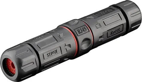 MicroConnect Venkovní modulární CAT6 konektor černá