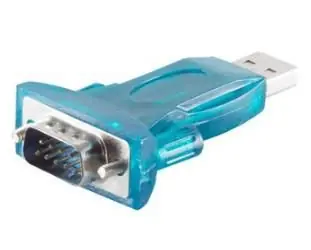 MicroConnect adaptér USB2.0 A (M) - RS232 Serial (M) černá