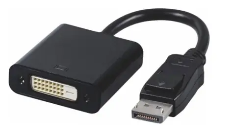 MicroConnect Adapter Active DisplayPort 1.2 (M) - DVI-D černá