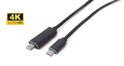 MicroConnect kabel USB-C (M) - mini DisplayPort (M) 2m černá 