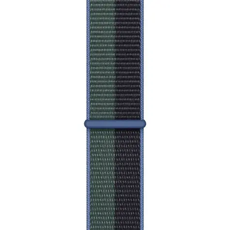 Apple Watch 41mm temně inkoustová/eukalyptově zelená / Provlékací sportovní řemínek