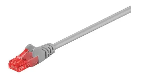 MicroConnect CAT6 U/UTP VALUEPACK 15m šedá / PVC / 5ks 