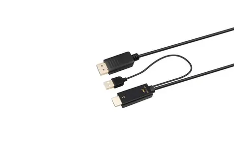 MicroConnect kabel HDMI (M) - DisplayPort (M) 2m černá 