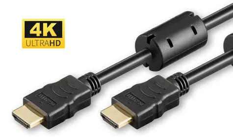 MicroConnect Propojovací kabel HDMI 1.4 (M) - HDMI 1.4 (M) 15m černá / Feritová jádra