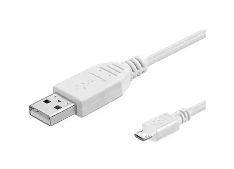 COWON USB-A kabel na microUSB bílá 