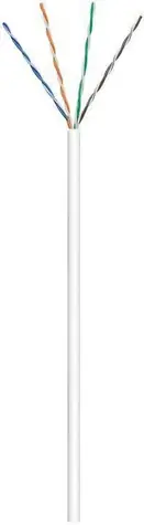 MicroConnect CAT6 U/UTP CCA 305m bílá / Solid / PVC