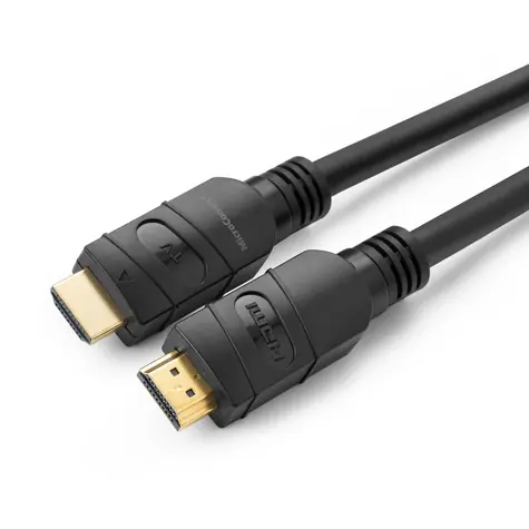 MicroConnect 4K kabel se zesilovačem HDMI (M) - HDMI (M) 15m černá