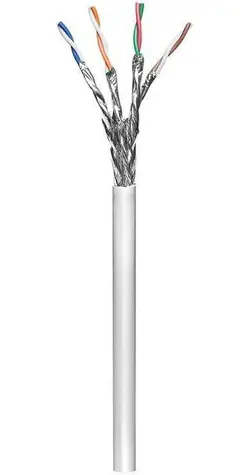 MicroConnect CAT6 S/FTP SOLID 305m bílá / LSZH