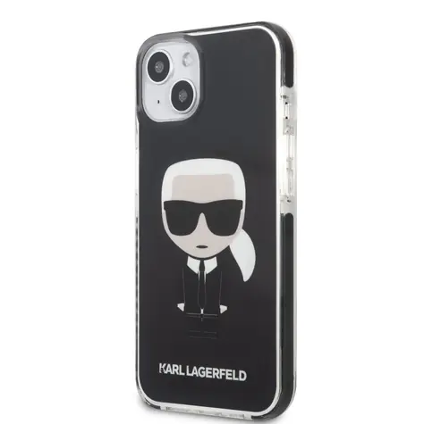 Karl Lagerfeld TPE Full Body Ikonik Kryt pro Apple iPhone 13 mini černá