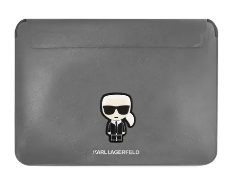 Karl Lagerfeld Saffiano Ikonik Computer Sleeve 16