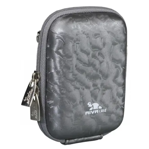 Riva Case 7023 Shiny Wave šedá / pouzdro na fotoaparát 