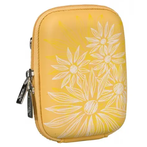 Riva Case 7023 Flowers žlutá / pouzdro na fotoaparát 