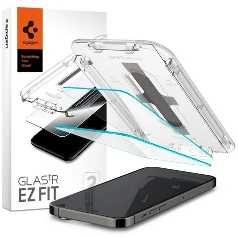 Spigen tR EZ Fit ochranné sklo pro Apple iPhone 14 Pro Max 2ks