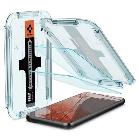 Spigen tR easy fit ochranné sklo pro Samsung Galaxy S22 2ks