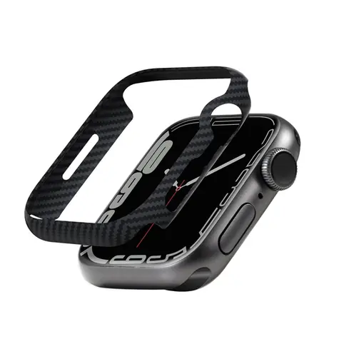 Pitaka Air Case Ochranné pouzdro s temperovaným sklem pro Apple Watch 45mm čirá