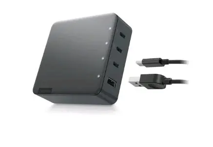 Lenovo Go 130W Multi-Port Charger / napájecí adaptér 130W / 3x USB-C