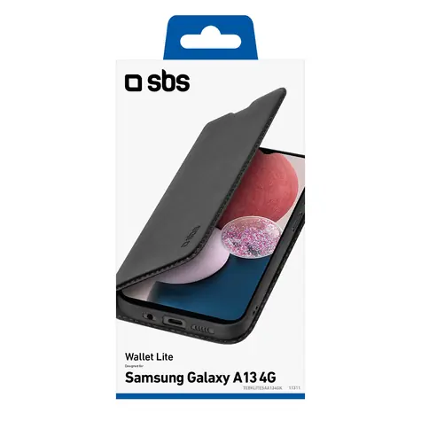 SBS Book Wallet Lite pouzdro pro Samsung Galaxy A13 4G černá
