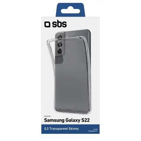 SBS Skinny pouzdro pro Samsung Galaxy S22 transparentní