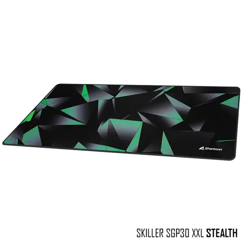 Sharkoon SKILLER SGP30 STEALTH černá / podložka pod myš / XXL velká / nekluzká 