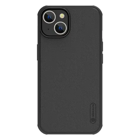 Nillkin Super Frosted PRO Zadní Kryt pro Apple iPhone 14 černá (Without Logo Cutout)