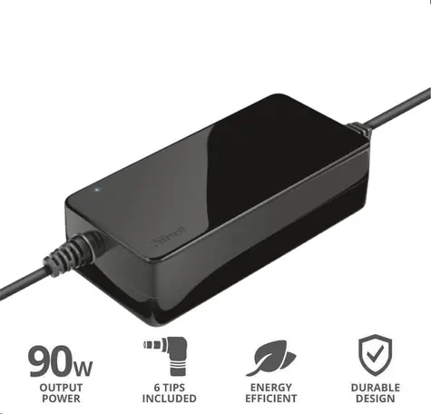TRUST MAXO Lenovo černá / nabíječka pro notebook / 90W / 6 konektorů