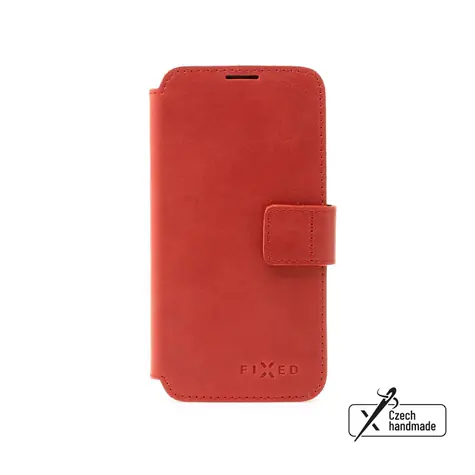 FIXED ProFit Kožené pouzdro typu kniha pro Samsung Galaxy A33 5G červená