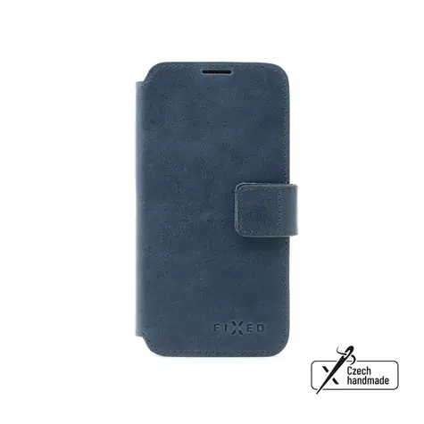FIXED ProFit Kožené pouzdro typu kniha pro Samsung Galaxy A53 5G modrá