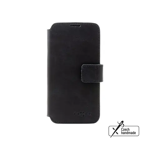 FIXED ProFit Kožené pouzdro typu kniha pro Samsung Galaxy M53 5G černá