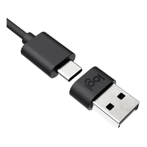 Logitech Logi Zone Wired USB adaptér / USB adaptér - USB typ A (M) na USB-C (F)