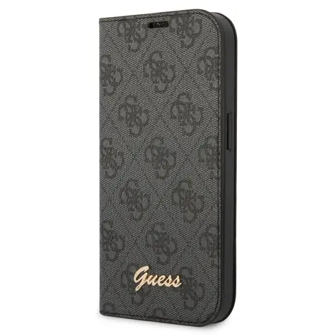 GUESS PC/TPU 4G Metal Camera Outline Book Pouzdro pro Apple iPhone 14 Pro černá