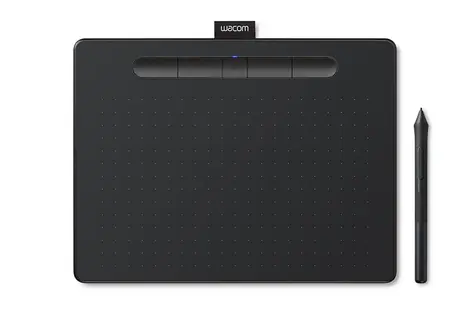 Wacom Intuos M / grafický tablet / 2540 LPI / 4096 úrovní přítlaku / 216 x 135 mm / USB