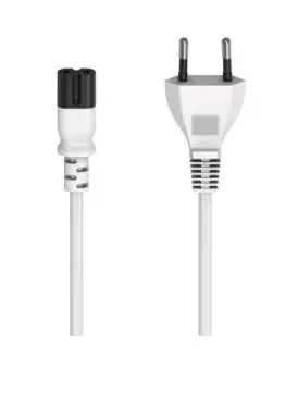 Hama 223271 kabel síťový napájecí euro vidlice bílá / 1.5m