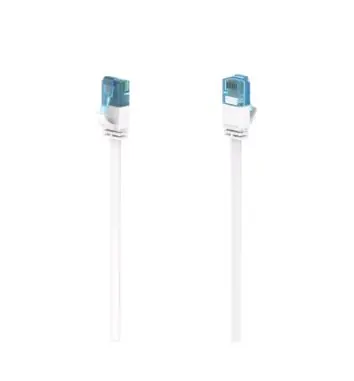 Hama 200686 síťový patch kabel Cat6 10 m šedá / UTP / plochý