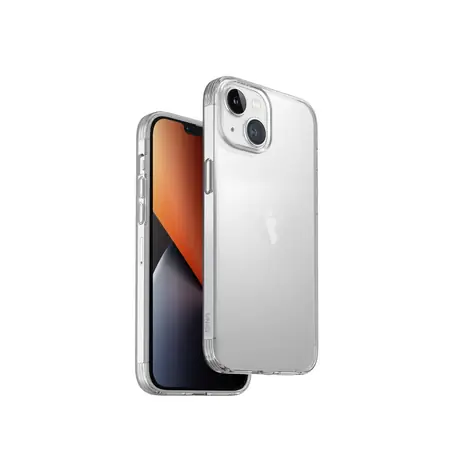 Uniq Hybrid Air Fender pouzdro pro Apple iPhone 14 Plus - NUDE (transparentní)