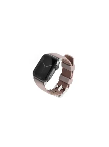 Uniq Linus Airosoft Silicone řemínek pro Apple Watch 41 & 40 & 38mm - ROSE PINK (růžová)