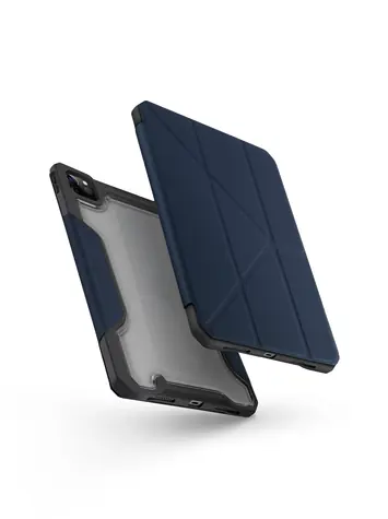 Uniq Trexa antimikrobiální pouzdro pro Apple iPad Pro 11 (2021) - ELECTRIC (modrá)