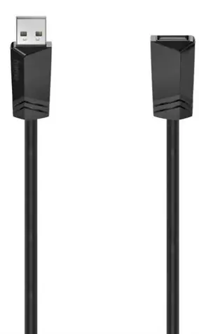Hama 200621 prodlužovací USB 2.0 kabel 5 m černá
