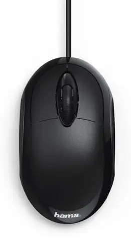 Hama 182600 MC-100 černá / optická myš / 1000dpi / USB / 3 tlačítka 